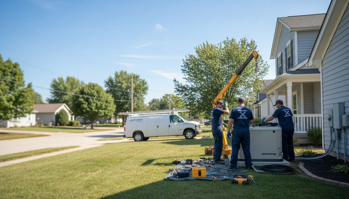 Generator Installation in Johnston City, IL near me